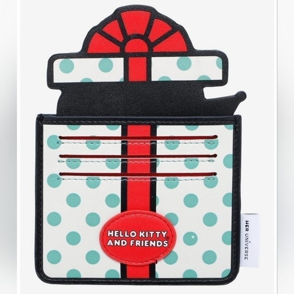Her Universe × My Melody & Kuromi | Holiday Gift Peeking Cardholder - Picture 3 of 3